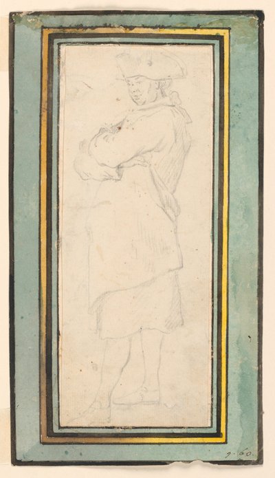 Un hombre de pie de Luigi Vanvitelli