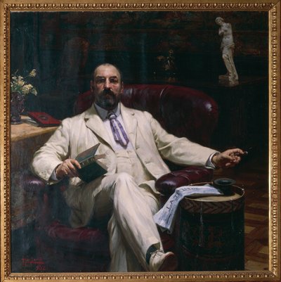 Retrato de Evan Mackenzie de Luigi de Servi