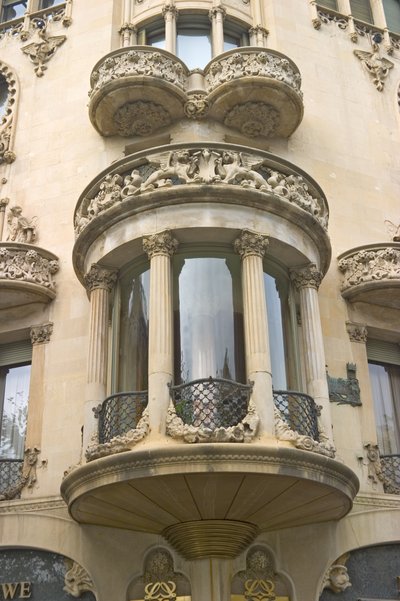 Ventana, 1905 de Luis Domenech i Montaner