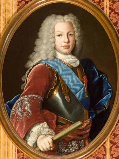 Rococo : Portrait of Ferdinand VI of Spain (Ferdinand VI, dit le Sage) (1713-1759) par Melendez, Luis Egidio (1716-1780), ca 1729-1735. Oil on canvas, 83x65. Ayuntamiento de Sevilla de Luis Egidio Melendez