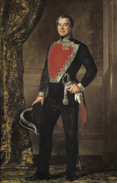 Retrato de Don Francisco Ignacio de Montserrat. 1842 - 1850 (óleo sobre lienzo) de Luis Lopez Piquer