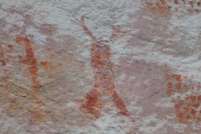 Pictografía, Faical, San Ignacio, Cajamarca, Perú, 2015 de Luis Rosendo.
