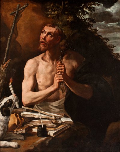 San Domingo en penitencia de Luis Tristán