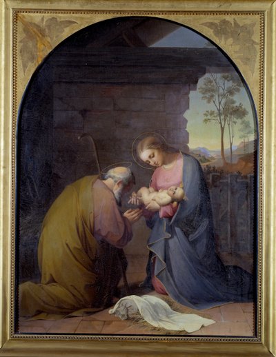 Adoración de Jesús de Luisa Mussini Piaggio