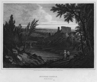 Castillo de Mitford, Northumberland de Luke (after) Clennell