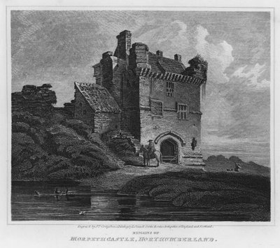 Restos del Castillo de Morpeth, Northumberland de Luke (after) Clennell