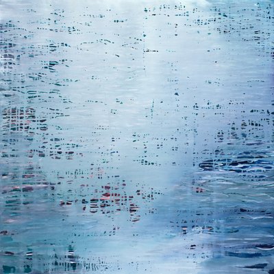Ganga 11, 2018 (óleo sobre lienzo) de Luke Elwes