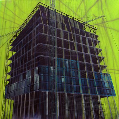 Work in Progress 11, 2015 (óleo sobre lienzo) de Luke M Walker
