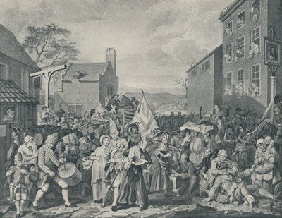 La Marcha de los Guardias hacia Escocia, 1745, 1920 de Luke Sullivan