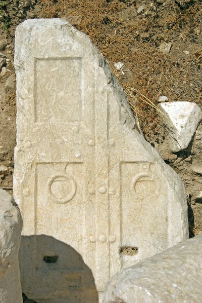 Puerta Tallada, Xanthos, Turquía de Lycian