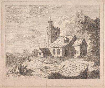 Iglesia de Little Missenden desde el sureste de Lydia Bates