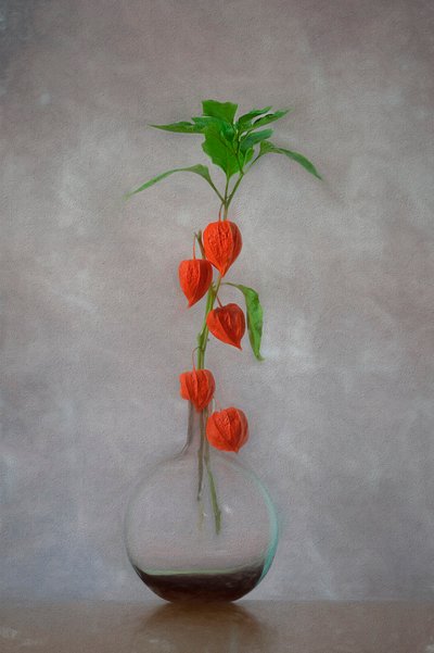 Jarrón «Linterna naranja» de Lydia Jacobs