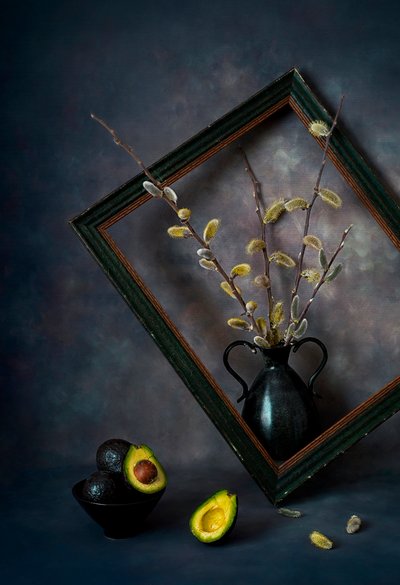 Salices y aguacates de Lydia Jacobs