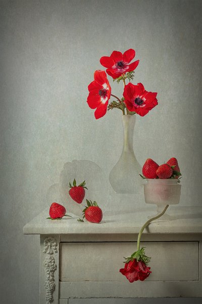 Flores de primavera y bayas de Lydia Jacobs
