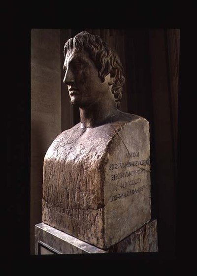Alejandro Magno (356-323 a.C.) (mármol) de Lysippos (attributed to)