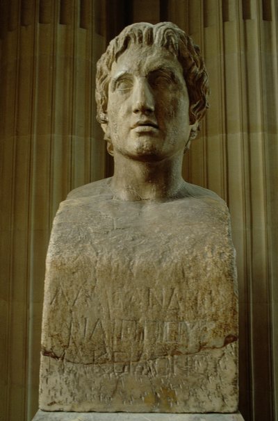 Alejandro Magno (356-323 a.C.) de Lysippos (attributed to)