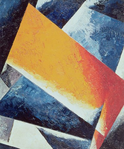 Composición arquitectónica de Lyubov Sergeevna Popova