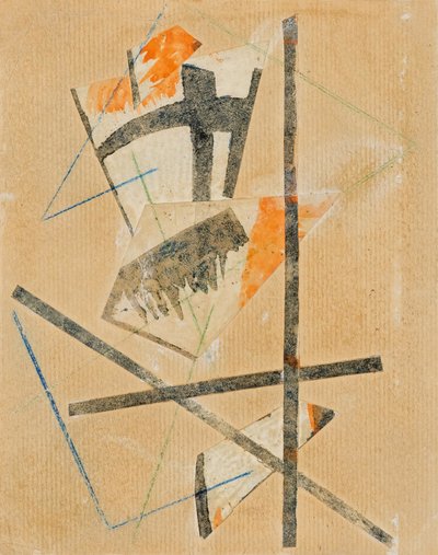 El catálogo de la exposición 5 x 5 = 25, 1921 de Lyubov Sergeevna Popova
