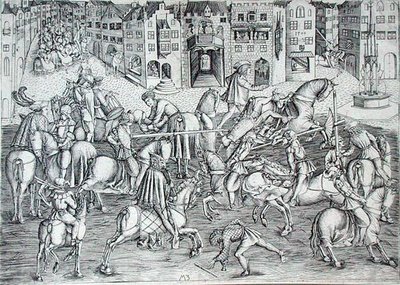 El torneo, c.1500 de MZ Master