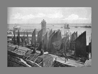 Luz baja, North Shields, c1900 de M. Aunty