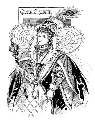 Reina Isabel I 1533-1603, 1897 de M. Bowley