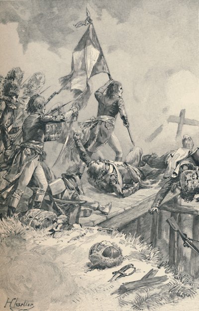 Bonaparte en Arcole, 1796, 1896 de M. Haider