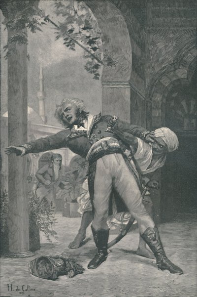 El asesinato de Kléber en El Cairo, 14 de junio de 1800, 1896 de Horace de Callias