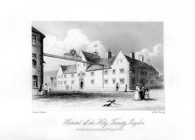 Hospital de la Santísima Trinidad, Croydon, 1840 de M. J. Starling