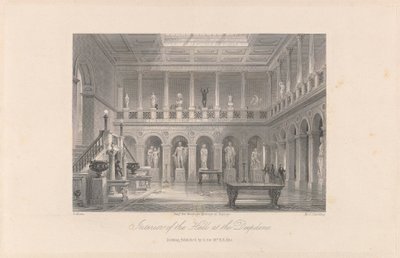 Interior del vestíbulo del Deepdene de M. J. Starling