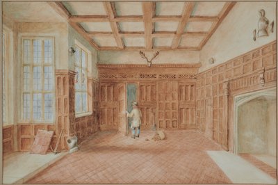 Chillington House Maidstone, Vista del Gran Salón de M. J. Tomalin