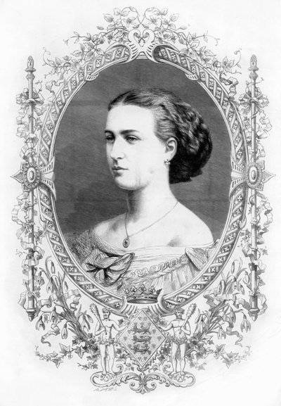 Princesa Alexandra 1844-1925, 1862 de M. Jackson