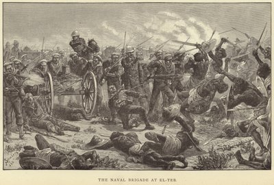 La brigada naval en El-Teb de M. Schonberg