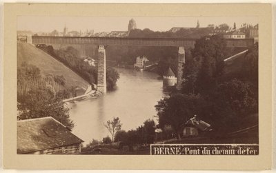 Berna. Puente Chemin defer. de M. Vollenweider