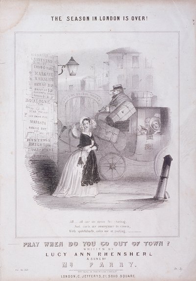 Muelle del Puente de Londres, Londres, c. 1840 de M and N Hanhart