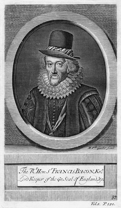 Sir Francis Bacon, Vizconde de St Albans, filósofo, científico y estadista inglés de M. van de Gucht