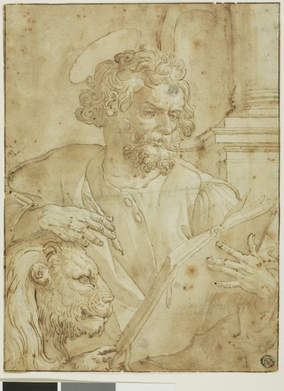 San Marcos Evangelista de Maarten de Vos