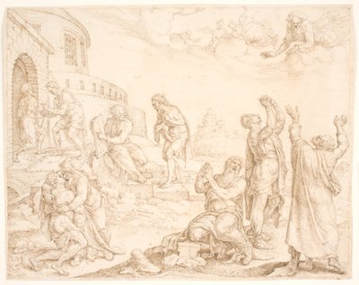 Un dimitte nobis (y perdónanos) de Maarten van Heemskerck