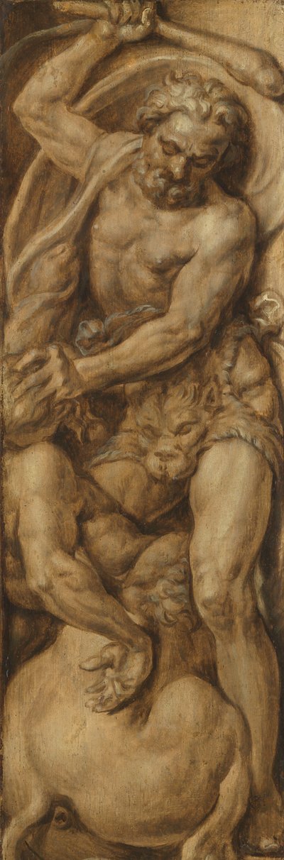 Hércules destruyendo al centauro Nessus de Maarten van Heemskerck