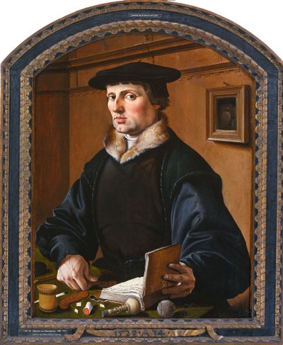 Retrato de un hombre de Maarten van Heemskerck