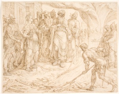 Tamar revelándose de Maarten van Heemskerck