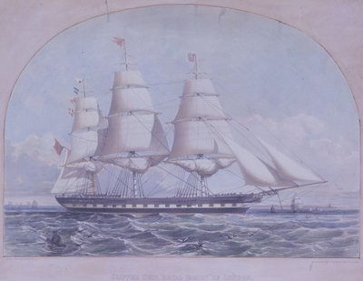 Clipper "Familia Real de Londres de Macdonald & Co. Maclure