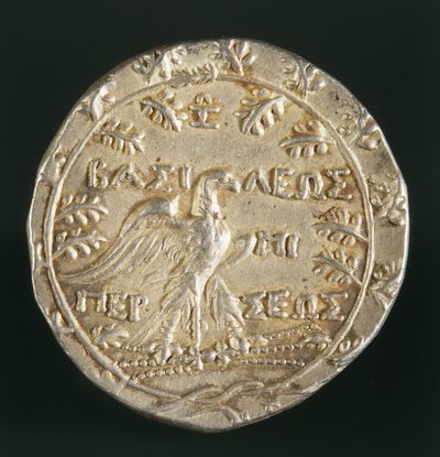 Tetradracma del Rey Perseo de Macedonia, acuñado en Pella, Reino de Macedonia, reverso, c.179-168 a.C. de Macedonian