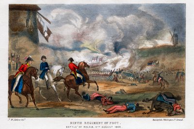 Noveno Regimiento de Infantería, Batalla de Roleia, Portugal, 17 de agosto de 1808 de Madeley