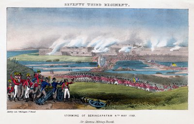 Septuagésimo tercer regimiento, asalto a Seringapatam, India, 4 de mayo de 1799 de Madeley