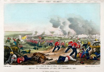 Trigésimo Primer Regimiento, Batalla de Ferozeshah, 2º Día, 22 de diciembre de 1845 de Madeley