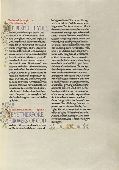 Página de texto decorada de Madelyn Walker