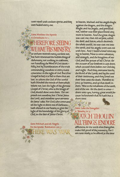 Página de texto decorada de Madelyn Walker