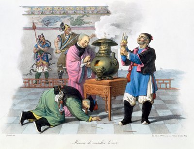 Una forma de predecir el futuro, China, 1824-1827 de Mademoiselle Formentin