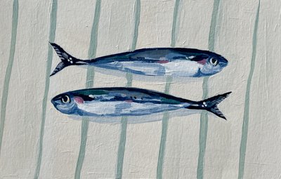 Dos peces azules de Madison Phipps