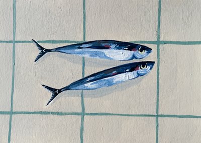 Dos peces azules de Madison Phipps